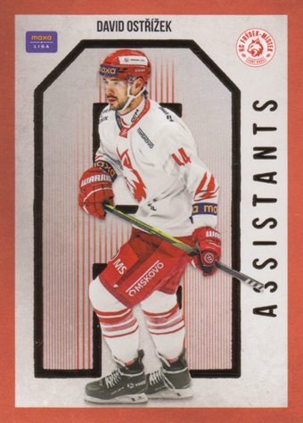 Ostřížek David 24-25 GOAL Cards Maxa liga Assistants #AS-15