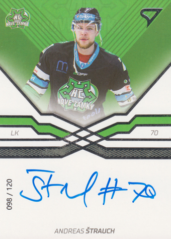 Štrauch Andreas 18-19 Tipsport Liga Autograph #18