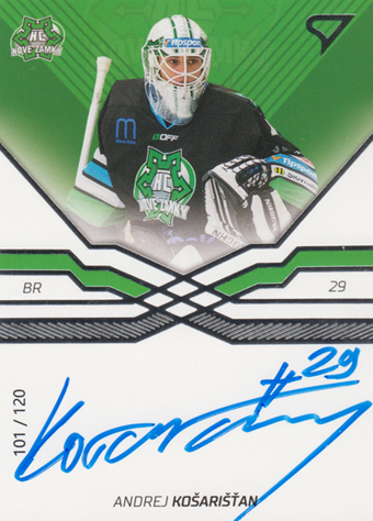 Košarišťan Andrej 18-19 Tipsport Liga Autograph #19