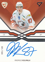 Kulmala Rasmus 18-19 Tipsport Liga Autograph #22