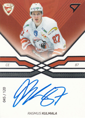 Kulmala Rasmus 18-19 Tipsport Liga Autograph #22