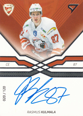 Kulmala Rasmus 18-19 Tipsport Liga Autograph #22