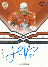 Vas János 18-19 Tipsport Liga Autograph #23