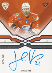 Vas János 18-19 Tipsport Liga Autograph #23