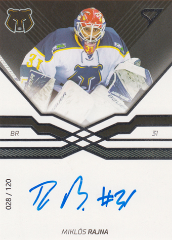 Rajna Miklós 18-19 Tipsport Liga Autograph #24