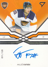 Fafrák Miloš 18-19 Tipsport Liga Autograph #27