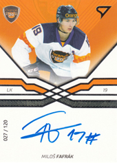 Fafrák Miloš 18-19 Tipsport Liga Autograph #27