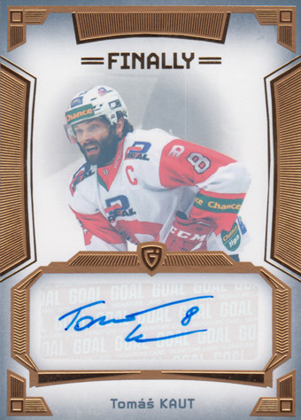 Kaut Tomáš 23-24 GOAL Cards Finally Autograph Gold #A-65