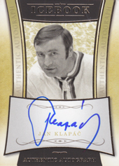 Klapáč Jan 2016 OFS Icebook Authentic Autograph Gold #32