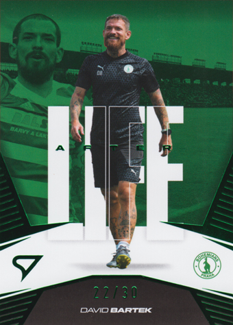 Bartek David 24-25 Chance Liga Afterlife Green #AL-15