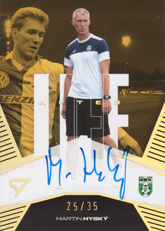 Hyský Martin 24-25 Chance Liga Afterlife Gold Auto #ALS-MH