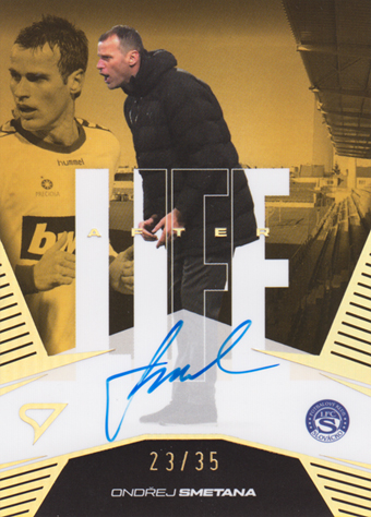 Smetana Ondřej 24-25 Chance Liga Afterlife Gold Auto #ALS-OS
