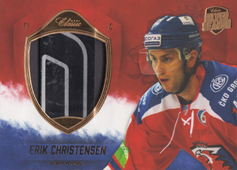 Christensen Erik 2016 OFS Silver Season Authentic Memorabilia #EC