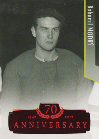Modrý Bohumil 17-18 OFS Classic 70th Anniversary MS 1947 Red #10