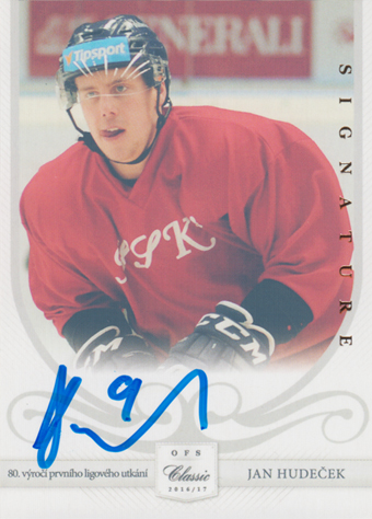 Hudeček Jan 17-18 OFS Classic Anniversary Signature #VIT-07