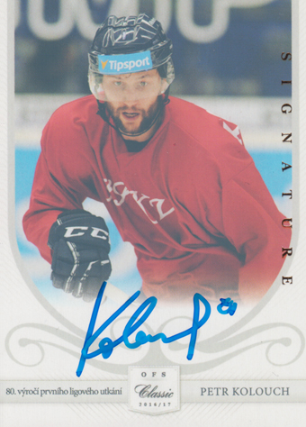 Kolouch Petr 17-18 OFS Classic Anniversary Signature #VIT-08