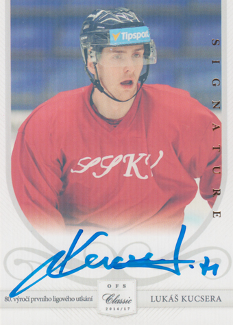 Kucsera Lukáš 17-18 OFS Classic Anniversary Signature #VIT-09