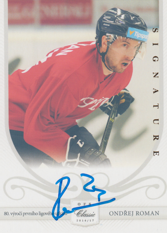 Roman Ondřej 17-18 OFS Classic Anniversary Signature #VIT-13