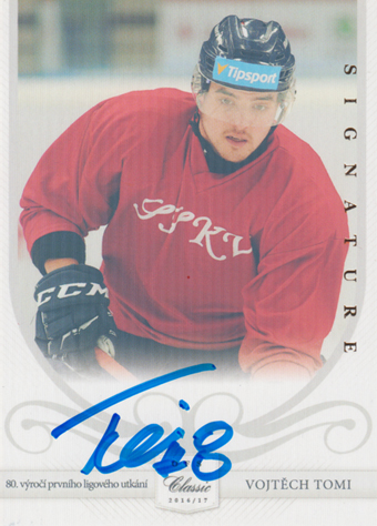 Tomi Vojtěch 17-18 OFS Classic Anniversary Signature #VIT-16