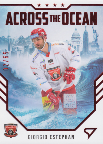 Estephan Giorgio 23-24 Tipsport Extraliga Across the Ocean Red #AO-04