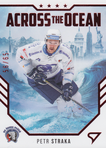Straka Petr 23-24 Tipsport Extraliga Across the Ocean Red #AO-15