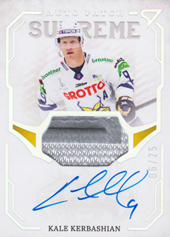 Kerbashian Kale 22-23 Tipos Extraliga Supreme Auto Patch #AP-KK