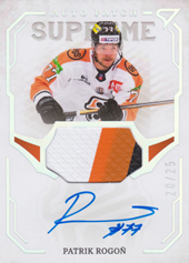 Rogoň Patrik 22-23 Tipos Extraliga Supreme Auto Patch #AP-PR