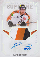 Rogoň Patrik 22-23 Tipos Extraliga Supreme Auto Patch #AP-PR
