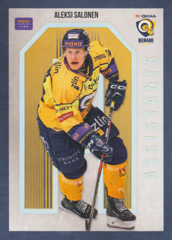 Salonen Aleksi 24-25 GOAL Cards Maxa liga Assistants Parallel #AS-07