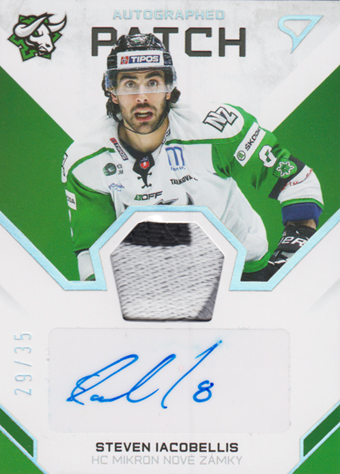Iacobellis Steven 20-21 Tipos Extraliga Auto Patch #AP16