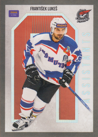 Lukeš František 24-25 GOAL Cards Maxa liga Assistants Parallel #AS-16