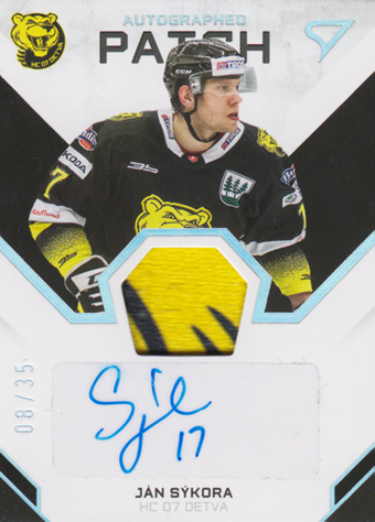 Sýkora Ján 20-21 Tipos Extraliga Auto Patch #AP19