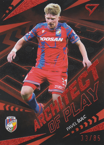 Šulc Pavel 24-25 Chance Liga Architect of Play Copper #AP-06