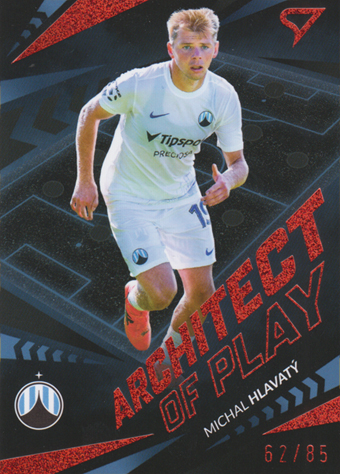 Hlavatý Michal 24-25 Chance Liga Architect of Play Copper #AP-18