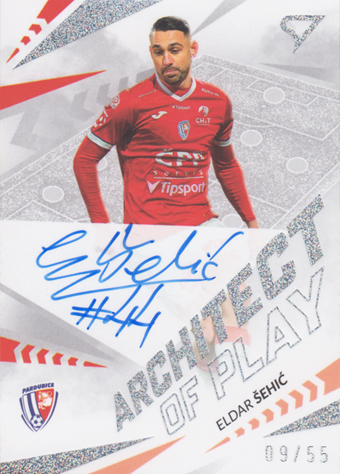 Šehić Eldar 24-25 Chance Liga Architect of Play Silver Auto #APS-ES