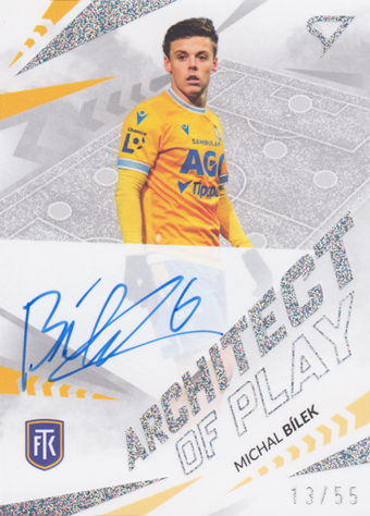 Bílek Michal 24-25 Chance Liga Architect of Play Silver Auto #APS-MB