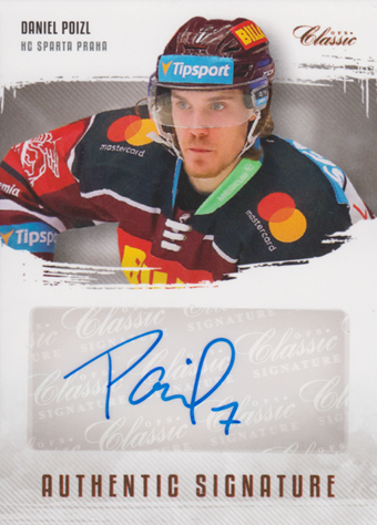 Poizl Daniel 19-20 OFS Classic Authentic Signature #AS-DPO