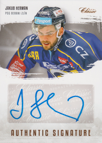 Herman Jakub 19-20 OFS Classic Authentic Signature #AS-JHE