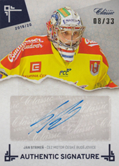 Strmeň Jan 19-20 OFS Chance liga Authentic Signature #AS-JST