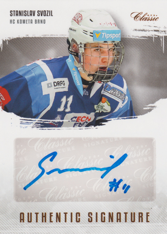 Svozil Stanislav 19-20 OFS Classic Authentic Signature #AS-SSV