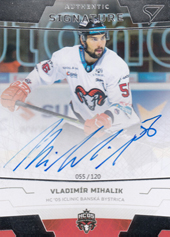 Mihálik Vladimír 19-20 Tipsport Liga Authentic Signature #A03