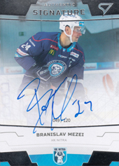 Mezei Branislav 19-20 Tipsport Liga Authentic Signature #A04