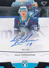 Kerbashian Kale 19-20 Tipsport Liga Authentic Signature #A06