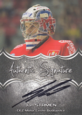 Strmeň Jan 18-19 Premium Cards Authentic Signature #AS-06