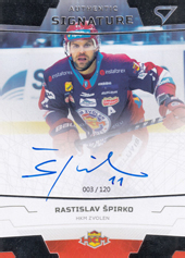 Špirko Rastislav 19-20 Tipsport Liga Authentic Signature #A08