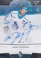 Zagrapan Marek 19-20 Tipsport Liga Authentic Signature #A10