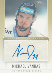 Vandas Michael 16-17 OFS Classic Authentic Signature #12