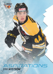 Nyström Erik 15-16 Playercards Allsvenskan Aspirations #AS15