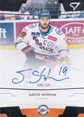 Skokan Dávid 19-20 Tipsport Liga Authentic Signature #A15