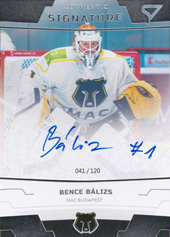Bálizs Bence 19-20 Tipsport Liga Authentic Signature #A19